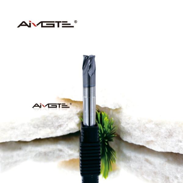 4 Flute Solid Carbide End Mill for HighTemperature Alloy Machining Anti