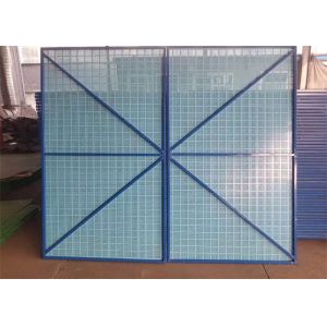 Self Climbing Perforated Safe Perimeter Safety Screens Construction