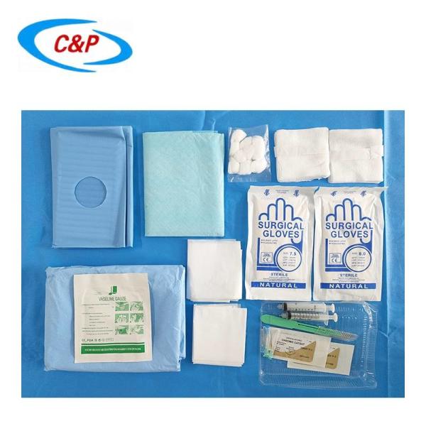 Waterproof Disposable Surgical Pack For Male Circumcision With Sterile Supplies And Equipment