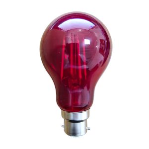 Quality red light led 6W, led filament lamp A60 bulb for sale