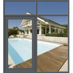 90 Minutes Fire Rated Steel Windows For Villas Apartments