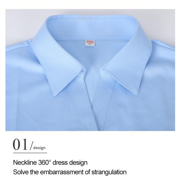 Plus Size Short Sleeve Formal Dress Shirts for Men Custom Business Work Office Shirts