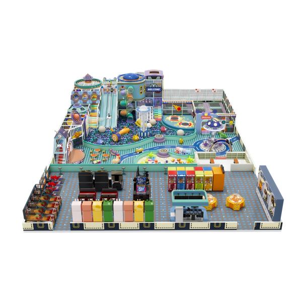 Customizable Ocean Themed Indoor Playground Easy Installation For Shopping Malls