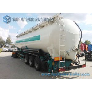 China Aluminum Lifting 70m3 Dry Bulk Tank Trailer 3 Axle Semi Trailer on sale