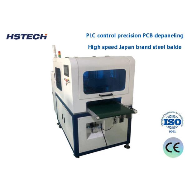 Buy High Speed Pcb Separator Machine Automatic Moving Blade Type Connect Full Automatic V-Cut Separating at wholesale prices