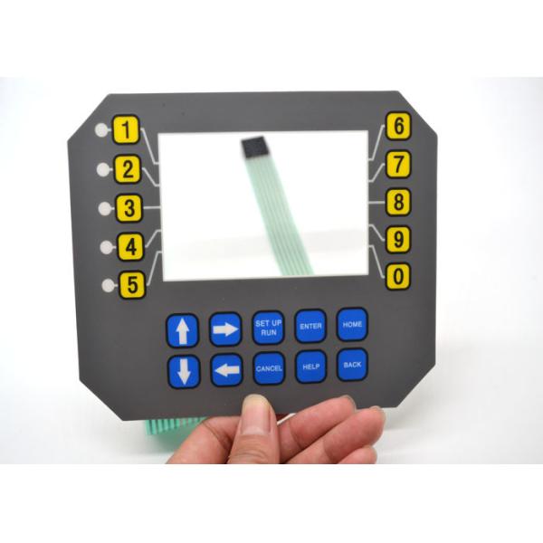Metal Dome LED Membrane Switch , Membrane Keyboard Water Resistant