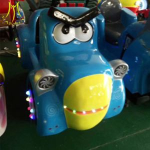 China Hansel fiberglass car body indoor  parground kids coin operated kiddie rides on sale