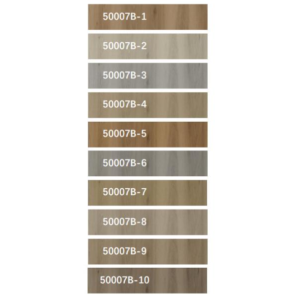 Scratch Resistant Stone Plastic Composite Flooring 6mm Key West Burlywood Wood Grain GKBM DG-W50007B