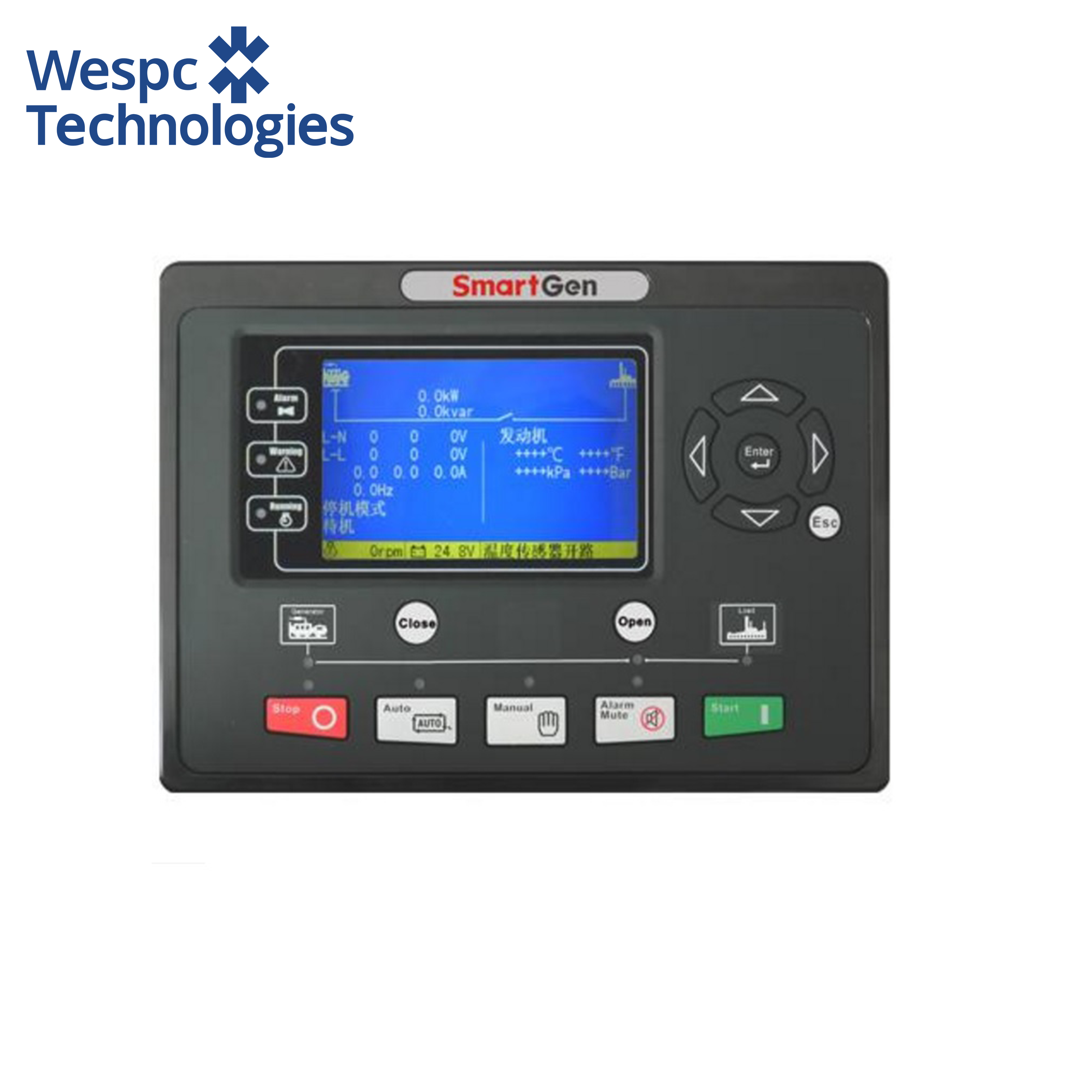 WESPC Original Smartgen HGM9310CAN Auto Start Generator Control Module