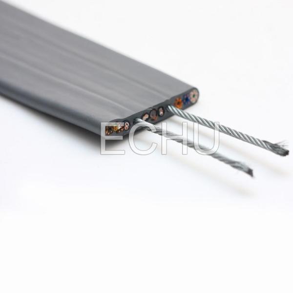 Flat Flexible Traveling Cable for Elevator with CE certificate TVVBPG 36x0.75