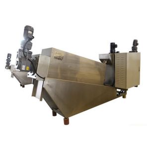 Municipal waste water treatment Plate And Frame Filter Press DS 46kg/h SS304