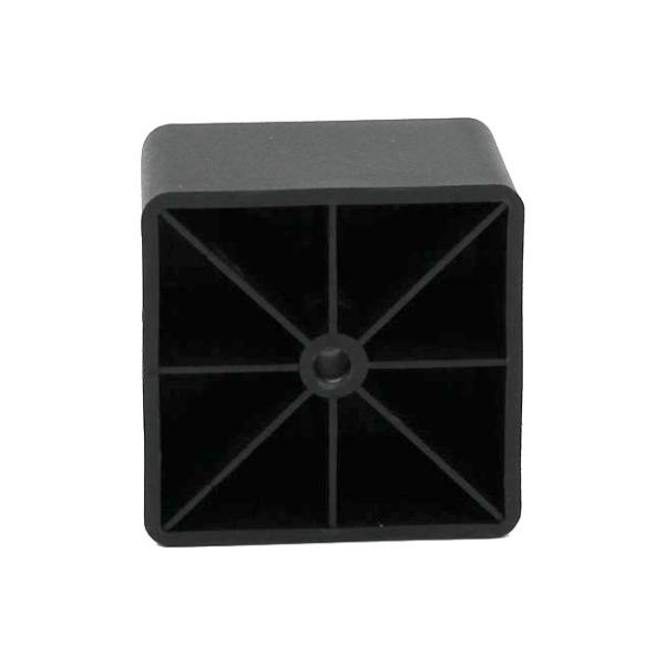 Buy 65*65MM SGS Plastic Couch Furniture Feet Leg Risers at wholesale prices