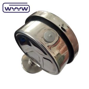 Temperature resist diaphragm pressure gauge