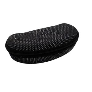 Portable Hard Shell EVA Glasses Case , Oxford Fabric Zippered Glasses Case
