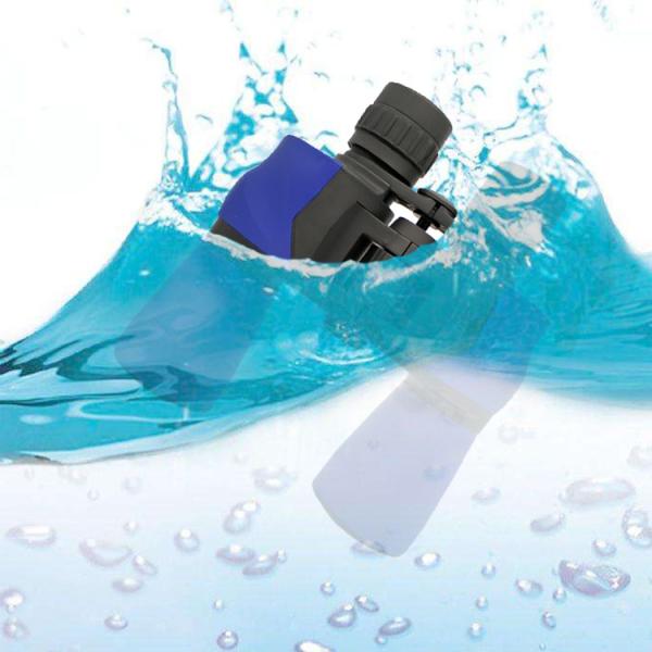 Blue Waterproof 7x50 Binoculars Center Focus With Porro Bak4 Prism