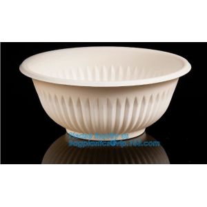 Corn Starch Eco-friendly Microwave Hot Sale Custom Biodegradable Bowl With Lid