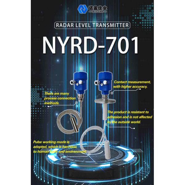 Buy NYRD 701 30m Contactable Guided Wave Radar Level Meter For Strong Corrosion Liquid at wholesale prices