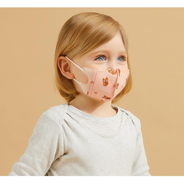 SJ Manufacturers Supply High Quality Kids Disposable Face Masks Mascherine Bimbi Kids 3D Medical Mask OEM Wholesale