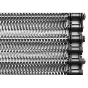 Quality Pvc Coated Movement Conveyor Belt Wire Mesh Length 1m for sale