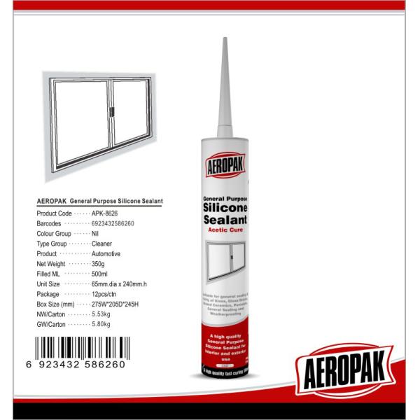 Buy Marble Natural Silicone Sealant , 300ml Quick Drying Heat Resistant Sealant  at wholesale prices