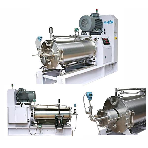 75kW 250L water based Horizontal Wet Grinding Mill Disk Type Bead Mill