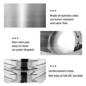 Lightweight Outdoor Cookware Set Nonstick For Family Hiking