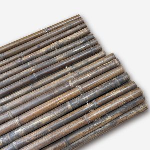 Natural 180cm 240cm Black Bamboo Fence For Garden Decoration Fencing Wall