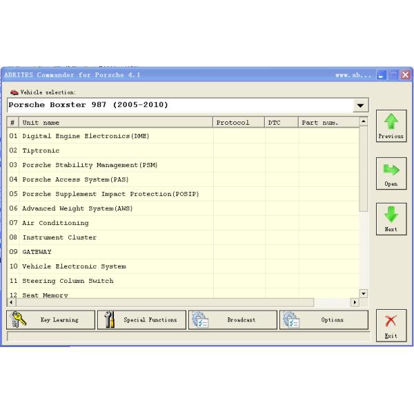 abrites commander for porsche display 1