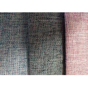 Woven Upholstery Sofa Fabric 260gsm Yarn Dyed 80% Polyester