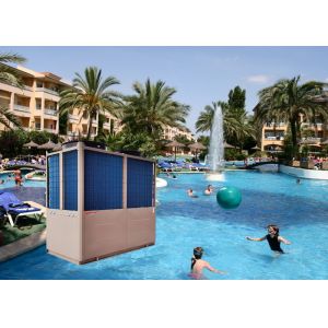 China EVI Scroll Compressor Hydraulic Heat Pump Air To Water R407 R32  In Sauna Pool Spa on sale