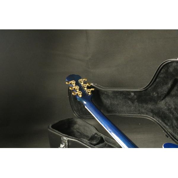 High Quality blue quilted maple top fretboard binding 6string hollow body 335 345 325 hollow guitar Guitar