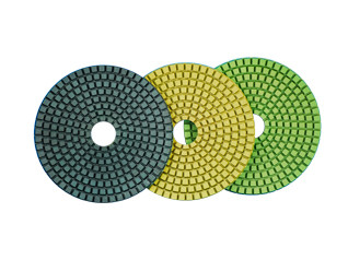 Buy Air Polisher Diamond Polishing Pads , Diamond Stone Polishing Pads For Hard Stone at wholesale prices