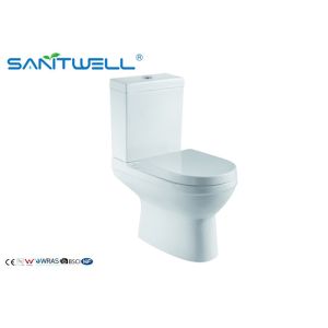 Bathroom washdown two piece toilet ceramic sanitary ware Temperature > 1280 °C