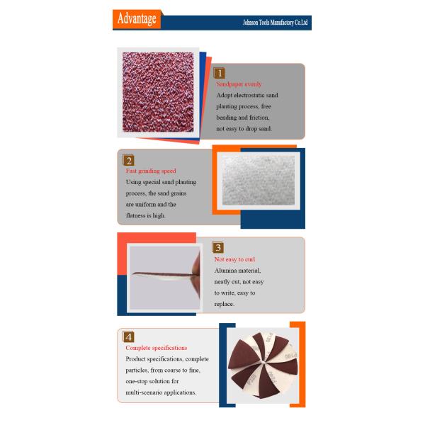 80mm Triangle Red Aluminum Oxide Multi Tool Sand Paper Disc Pad For Automotive Peeling Paint