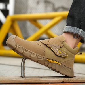 Men'S Welding Comfortable Lightweight Work Boots Breathable