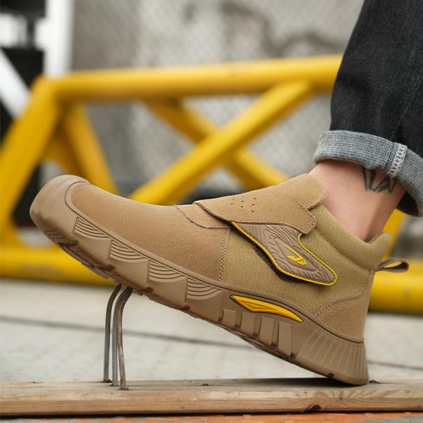 Buy Men'S Welding Comfortable Lightweight Work Boots Breathable at wholesale prices