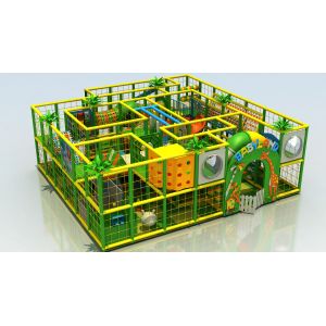 attractive big slide school playground equipment kids play area indoor