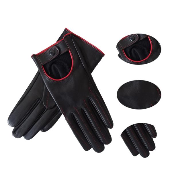 Buy Durable Leather Riding Gloves , Fashion Customized Mens Riding Gloves at wholesale prices