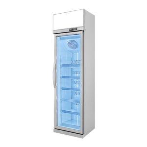 R134a Commercial Display Freezer Inverter Upright Refrigerator For Drink