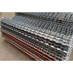 4ftx3FT Plate 304 Stainless Steel Honeycomb Mesh Belt Galvanized Steel Drag Mat