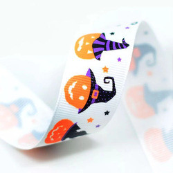 High quality Stock Wholesale cartoon ribbon grosgrain roll grosgrain ribbon