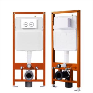 Quality 7 Day Concealed Wc Cistern Inclosed Toilet Cistern With HDPE Bottom Outlet And U PVC Flush Pipe for sale