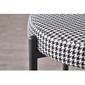 12pcs Restaurant 79cm Height Modern Metal Dining Chairs