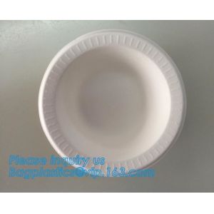 7 inch Pretty Food Grade Eco Biodegradable Tableware Disposable Corn Starch