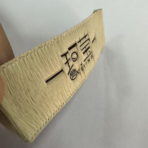 Buy Cotton Woven Clothing Labels 3x10cm Branding at wholesale prices