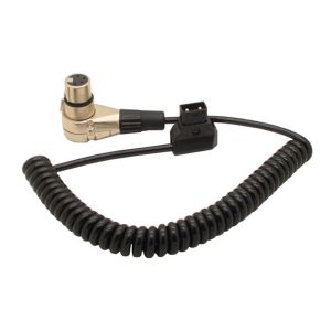 Quality PU Coiled D-Tap male to XLR 4Pin female cable for sale