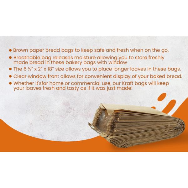 B079XZDFWL MT Products B09L7M2GSH Mintboobread bags for homemade bread brown paper bags sourdough