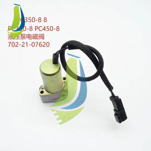 Buy 702-21-07620 Solenoid Valve For PC350-8 Excavator Spare Parts at wholesale prices