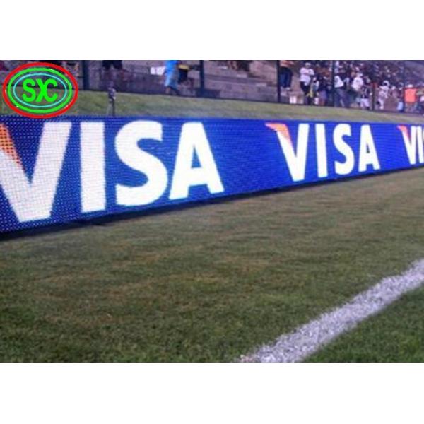 Buy P6 Sport Perimeter LED video Display Stadium Led Scoreboard Waterproof at wholesale prices