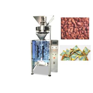 Vertical Fertilizer Packing Machine , Volumtric Food Grains Packing Machine